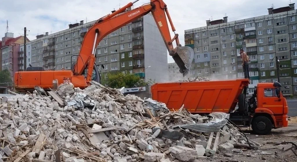 Профессиональный вывоз строительного мусора в Клинцах в октябре