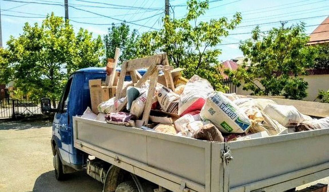 Вывоз мусора Газелью в Клинцах в октябре