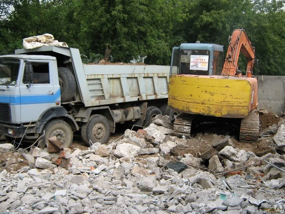 Вывоз бетонного боя и утилизация в Клинцах в октябре