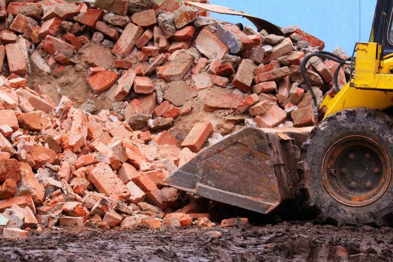 Вывоз кирпичного боя с утилизацией в Клинцах в октябре
