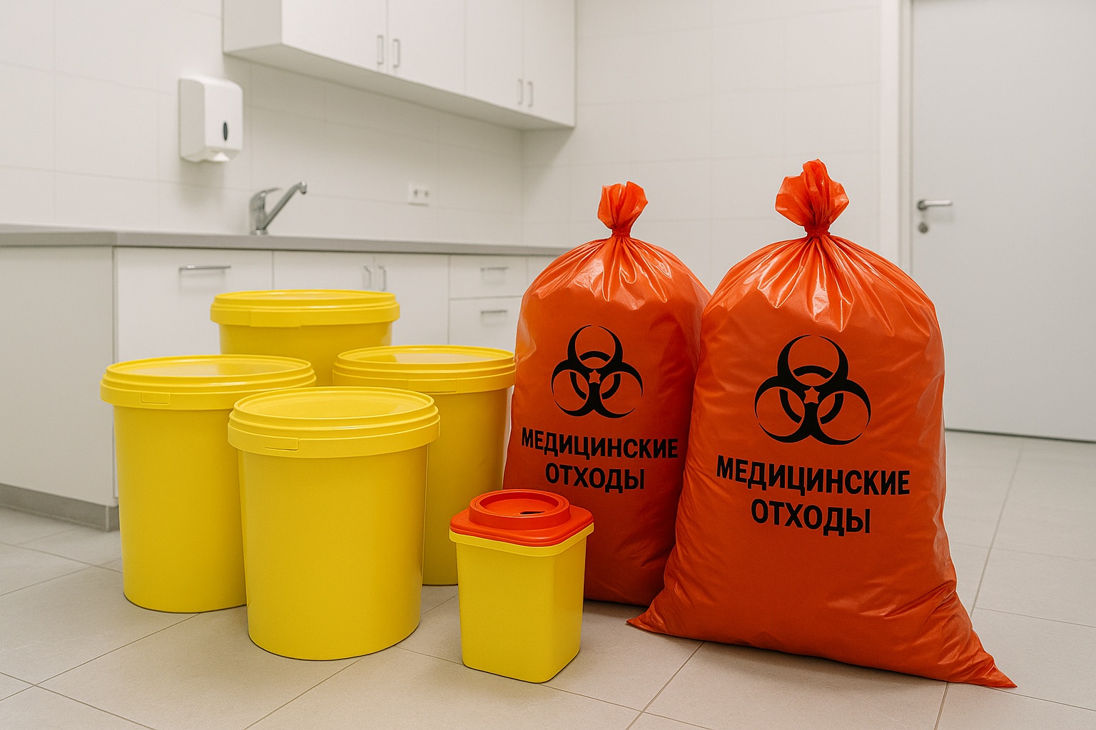 Утилизация медицинских и биологических отходов в Клинцах – вывоз, сбор, лицензия, цены от 12 руб. – ПроМусор